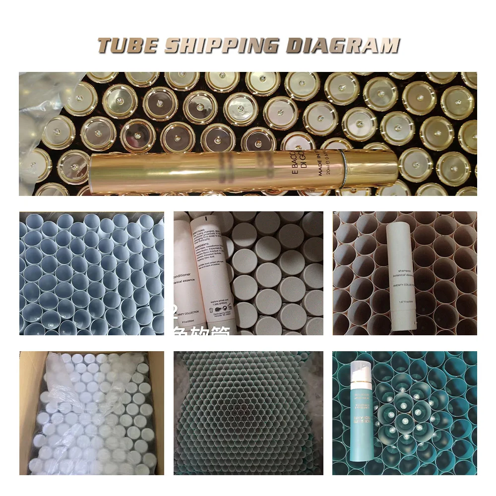 Aluminum Squeeze Tube Cream Cosmetic Aluminum Plastic Tube Container Low Price Cosmetic Aluminum Packaging Tube