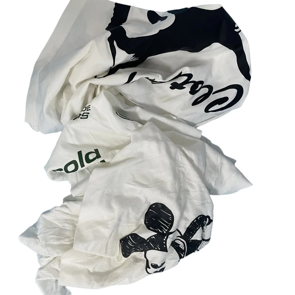 10KG 25KG Bales Cotton rag used clothes Textile Industrial Cotton   Recycled Cotton Cloth rags
