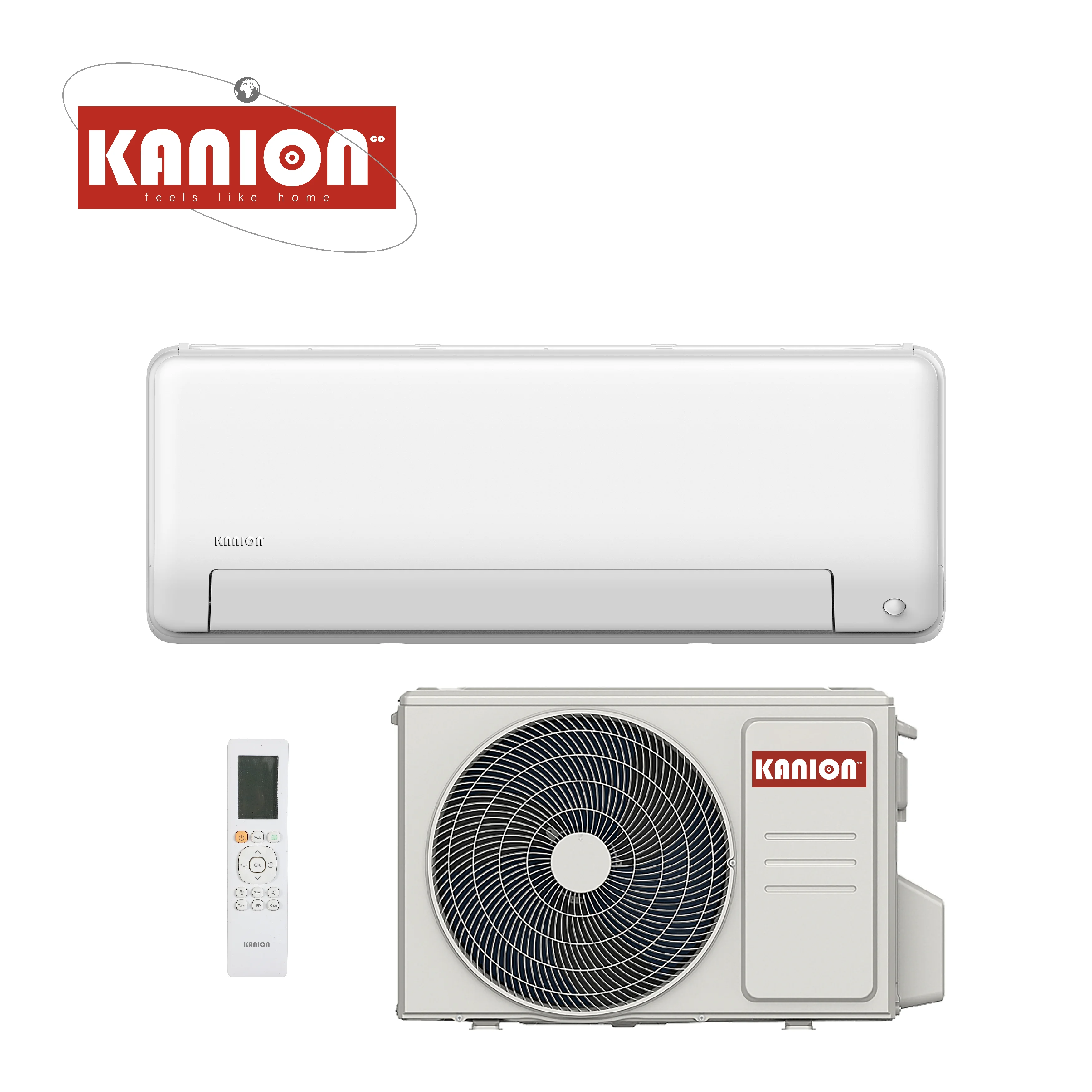 DC Inverter airconditioner wall split air conditioner green R410A/R32 gas 12000 18000 24000btu Mini AC with wifi for home klima