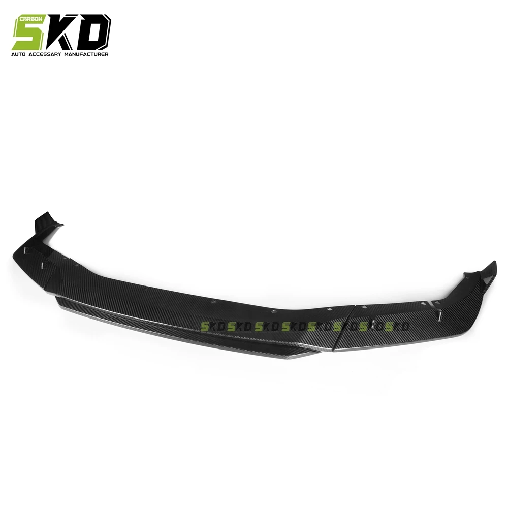 Shark Dynamic Body Kit for BMW F90 M5 2017 to 2020 Dry Carbon Fiber Maxton MT Style 4 PCS Front Splitter Front Lip