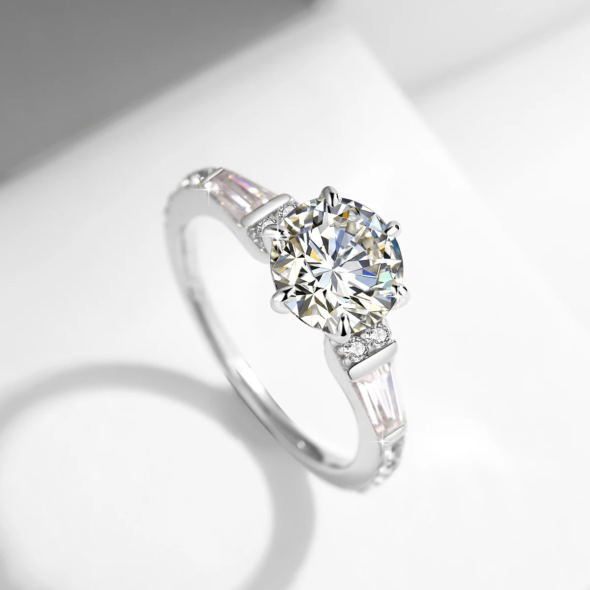 Custom Natural Diamond Ring 1ct  Ladies 14K Gold Diamond GIA Certified Gold Jewelry Fine Jewelry