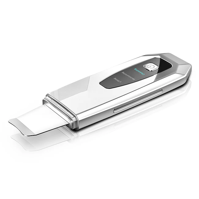 Home Use USB Rechargeable Face Spatula Pores Cleanser Exfoliator Blackhead Remover SA-SC02 Derma Skin Scrubber