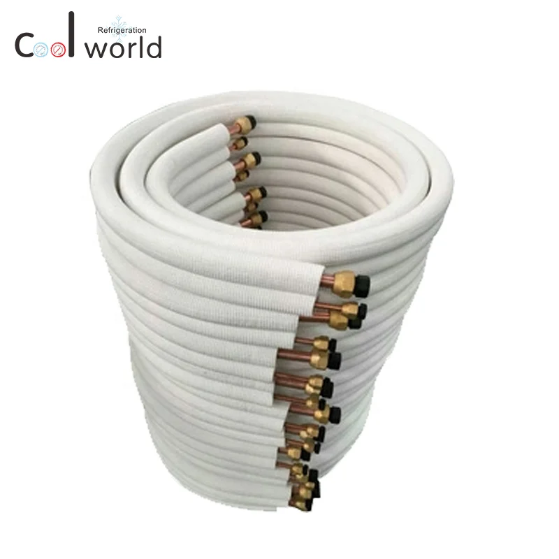 pair coils insulated copper tube copper pipe for air conditioner