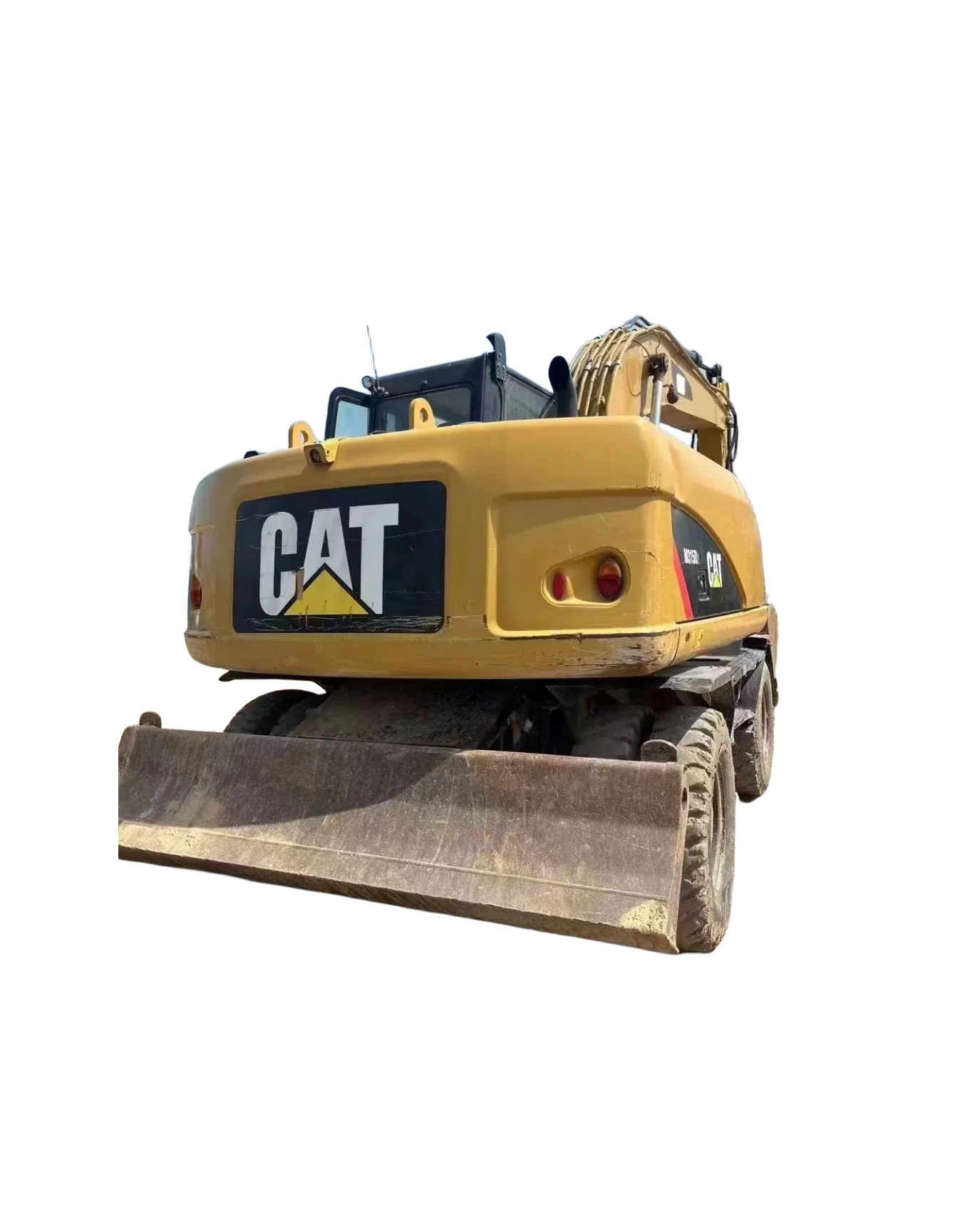 used high-power cat M315d caterpillar wheel loader  Factory supply excavator 4 tires digger construction machinery  for sale