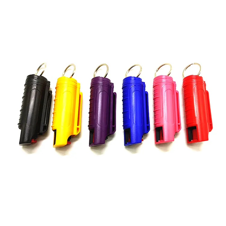 
High quality plastic shell with 20ml pepper spray self defense product 