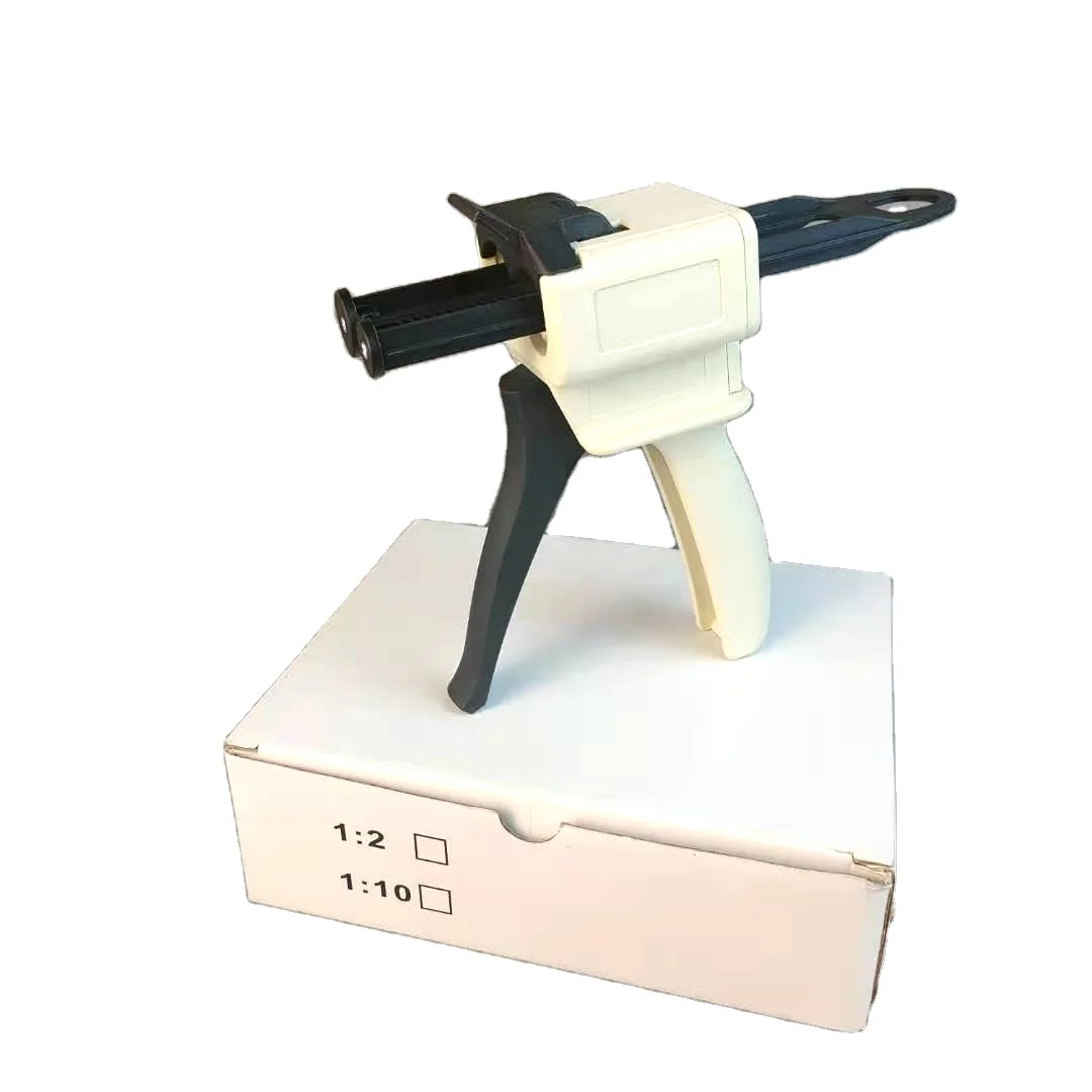 Dental materialsAND  Huge Meijiayin Silicone Rubber Conveyor Injection GunImpression Material Glue Gun Teeth Silicone Glue Gun