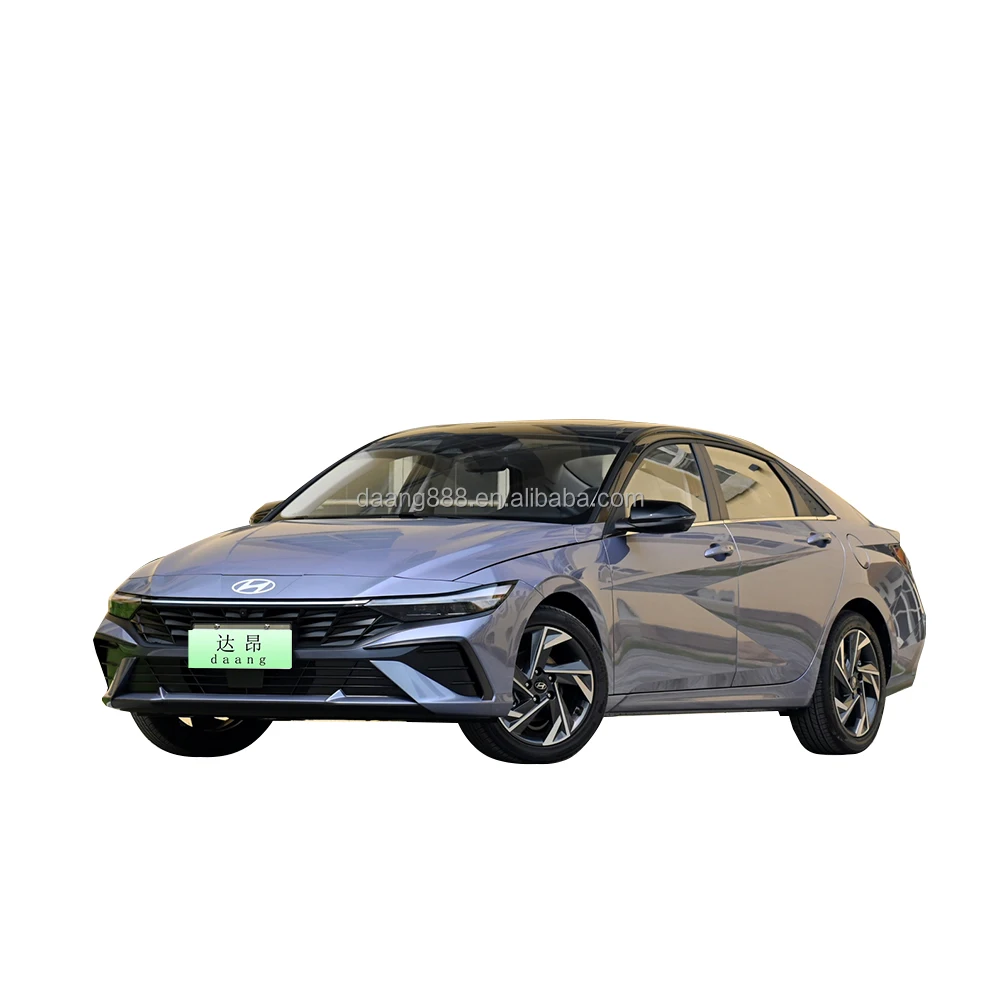 Made in china auto 2024 Hyun-dai Elantra N Line automatic 4-door 5-seat Family Car Gasoline Vehicle with sunroof and Rear Camera
