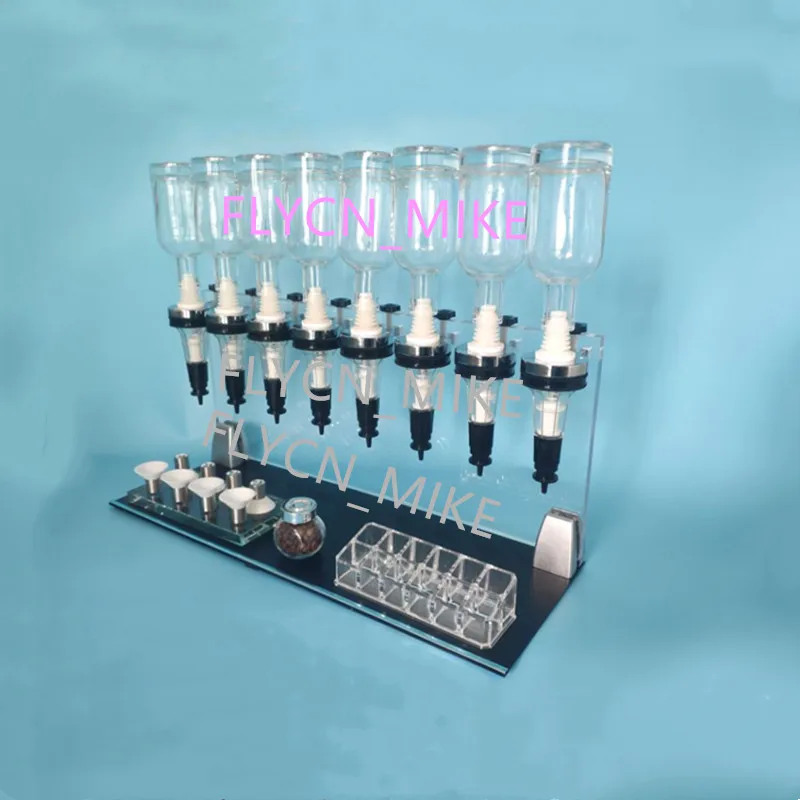 8 Bottle design:Perfume packing equipment.Perfume sales equipment.perfume shop