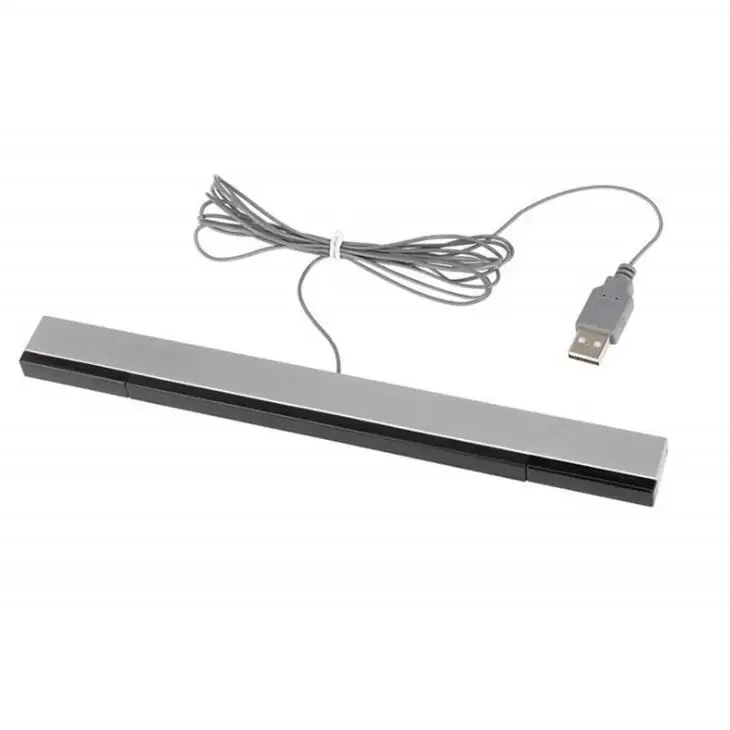 
For Wii USB Sensor Bar Wired Remote Sensor Bar Infrared Ray Inductor for Wii/Wii U 