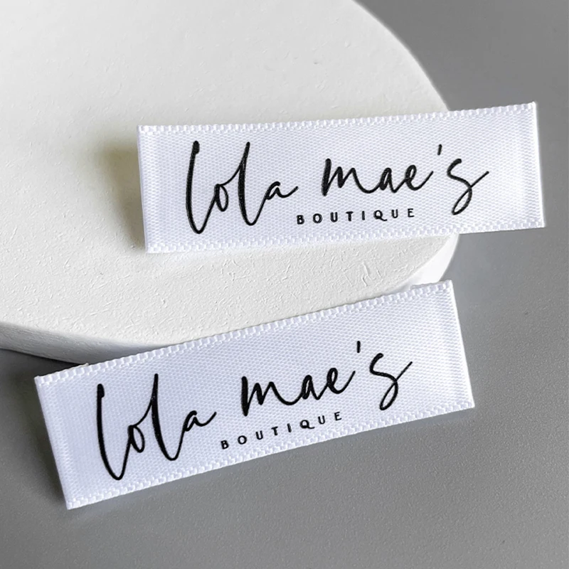 High Custom Metal Thermal Logo PVC Labels Garments Shoes Bags Woven Fabric Thermal Transfer Embossed Technique PET Center labels