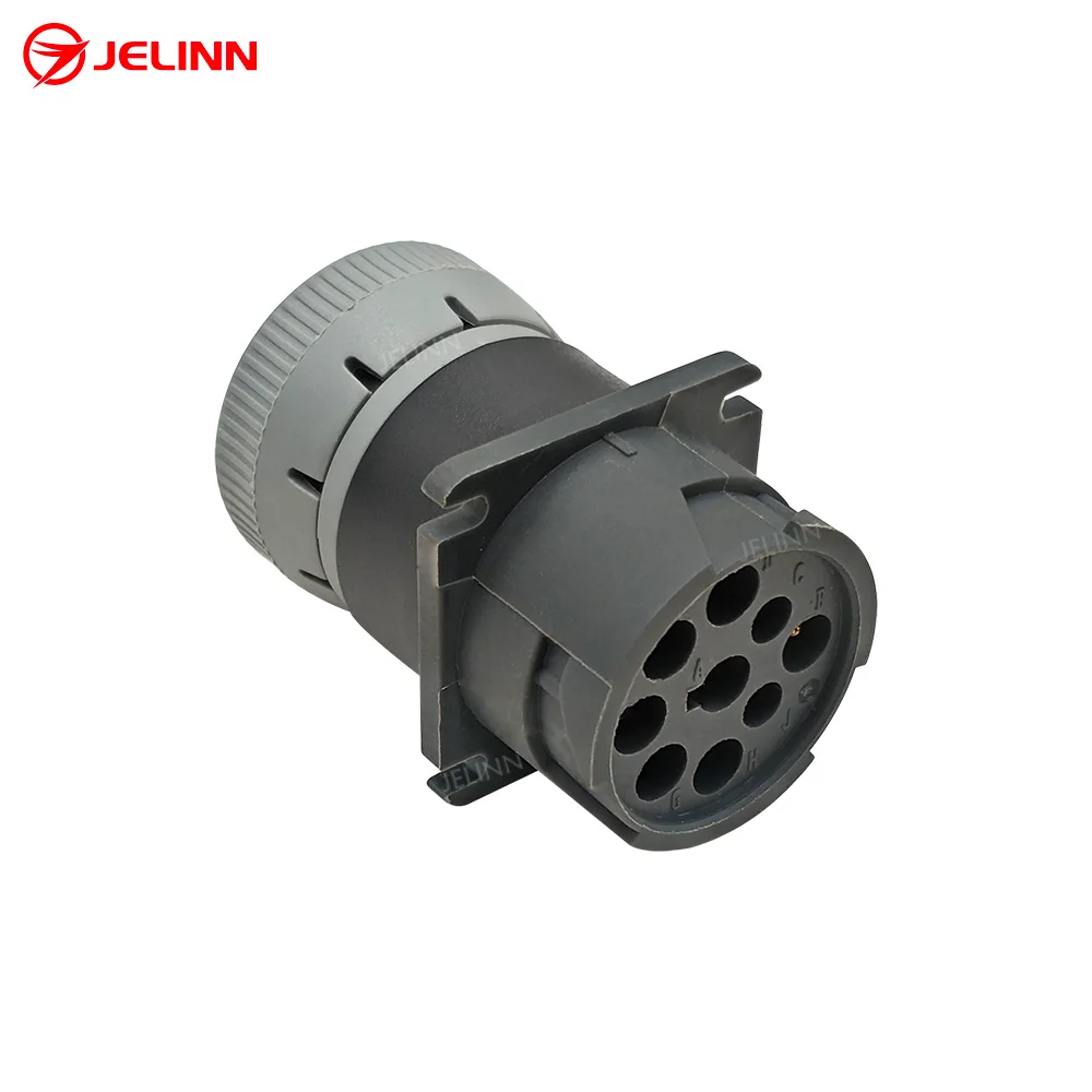 Deutsch J1708 6 Pins Connector to J1939 type 1 9 Pins Adapter
