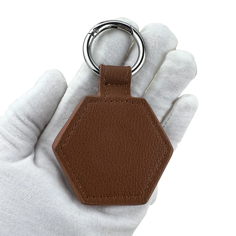 High Quality Customized Shaped Pu Leather Strong Magnetic Hat Clip For Traveling Handbag Bag