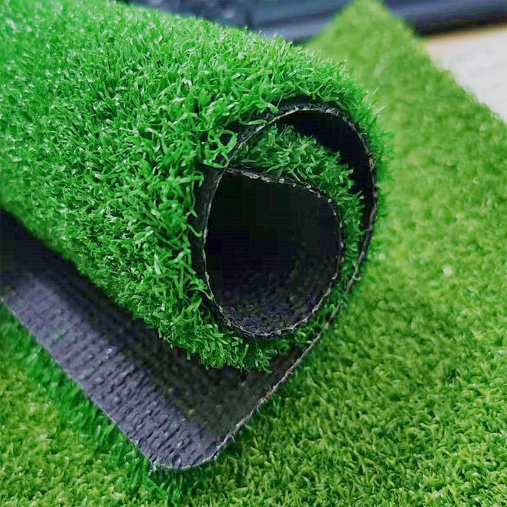 Shuangzhu professional outdoor artificial grass manufacturer curly synthetic turf grass fake grass carpet