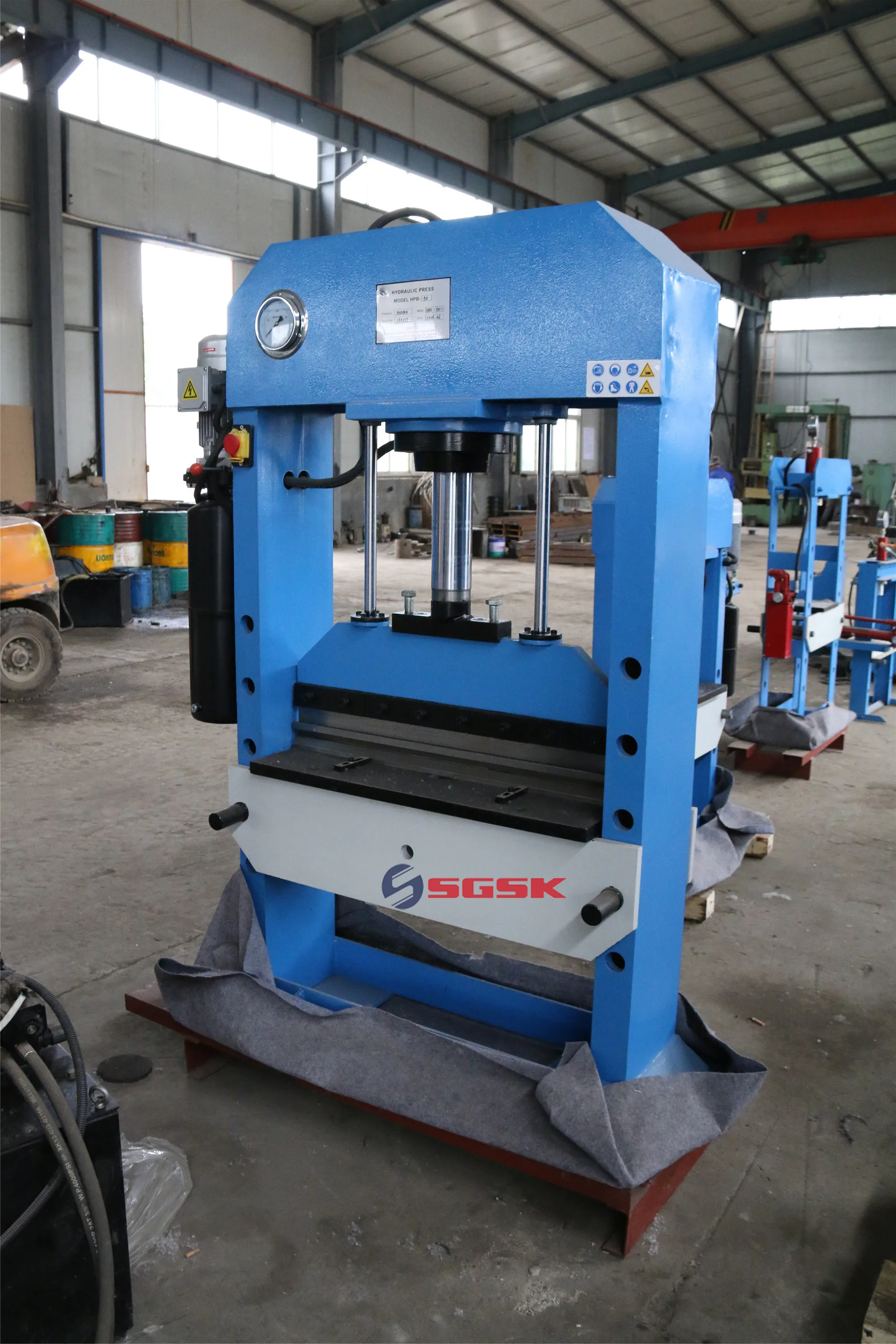 100 ton hydraulic swage stop press for wire rope sling HPB100