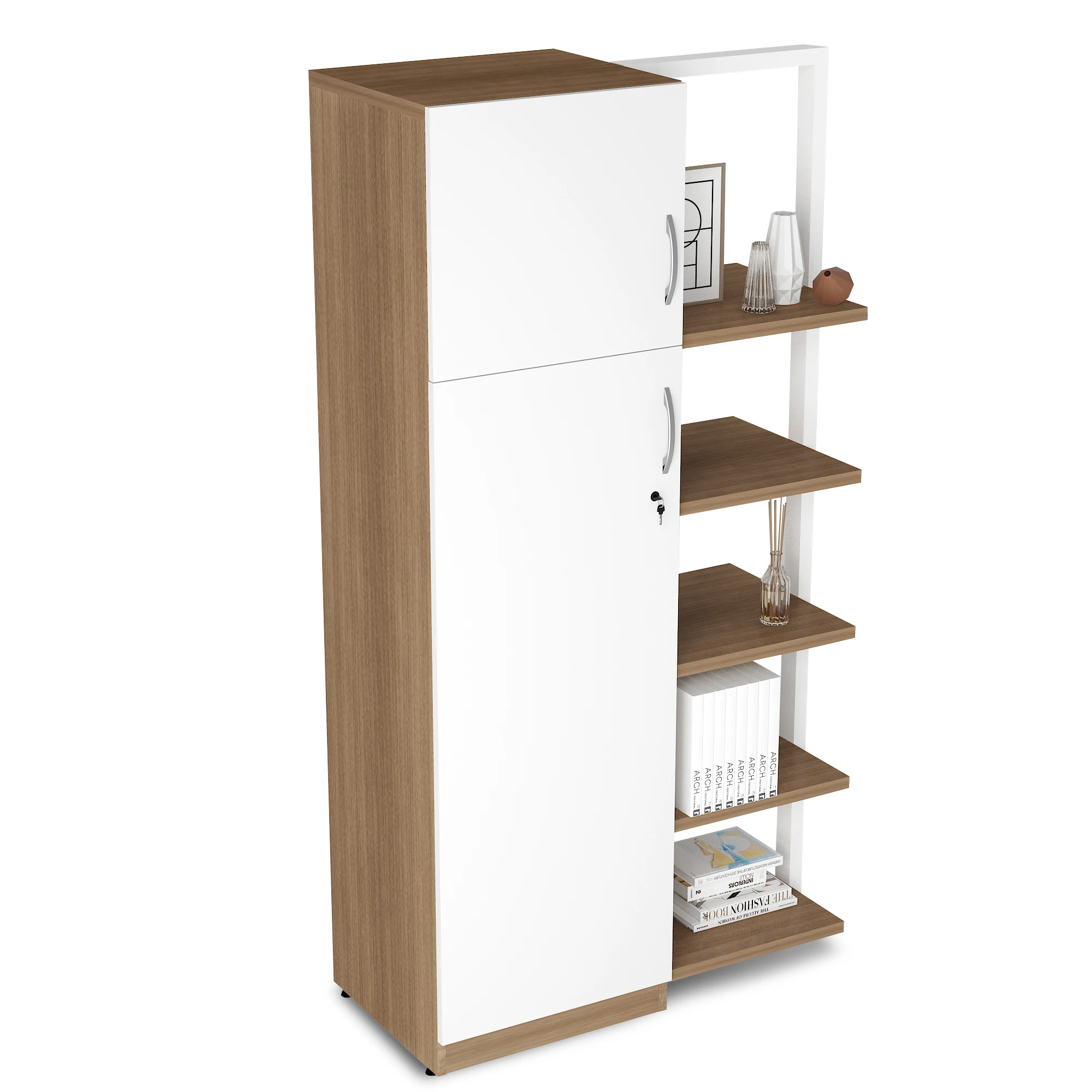 Hot selling factory store shelf modern wardrobe book