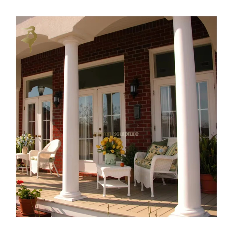 Декоративные каменные столбы и колпачки для внутренних в доме