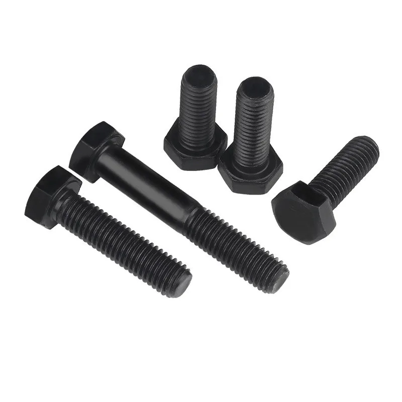 Carbon steel Custom Hexagon Head Screw m8 m10 m12 ASTM A 325 UNC UNF Structural Hex Bolt and Nuts