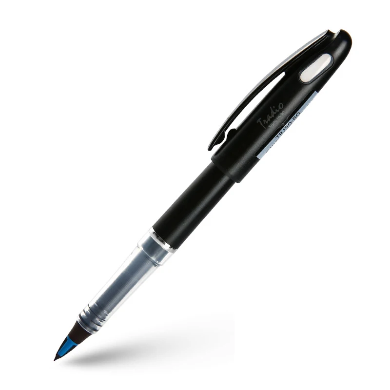 TRJ50  Brush pen blue Duckbill signature pen Line drawing Sketch office Comic pen high quality