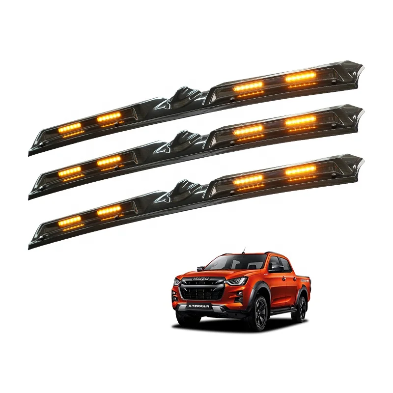 TXR Auto Roof Searchlight Four LED Design Synchronous Original Car Steering Accessories for Isuzu D-MAX 2021-