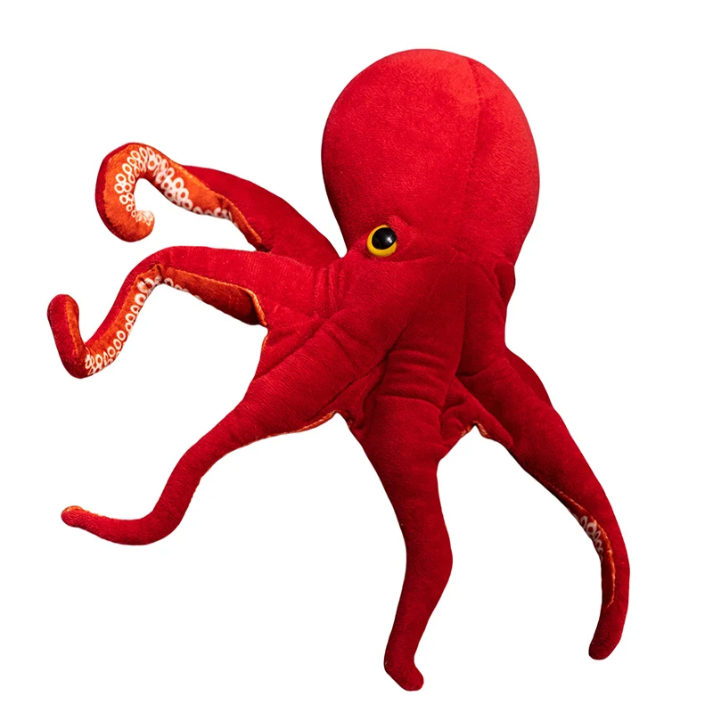 Hot Selling Lifelike Soft Ocean Sea Animal Stuffed Plush Octopus Toys Sea Animal Aquarium Souvenir Gift
