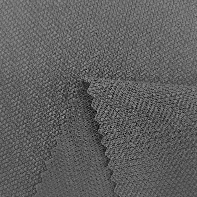 High quality 97 polyester 3 spandex plain DANA fabric for clothing fabrics