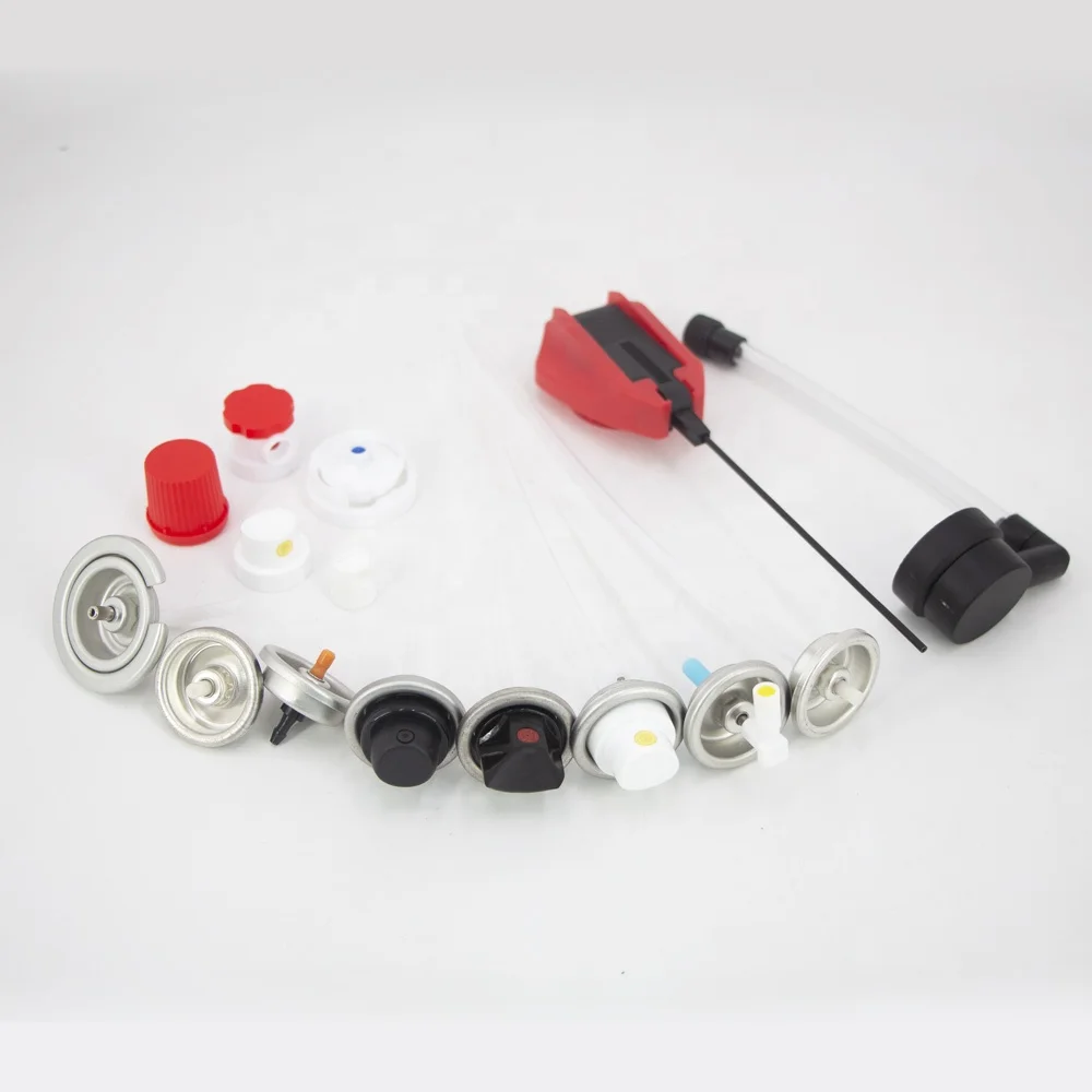 Customized Valve Actuators for Aerosol Spray Tin Can Refrigerant Gas Can