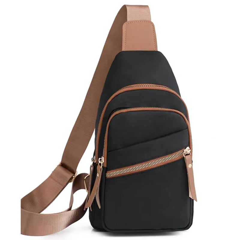 Custom Mens Messenger Crossbody Backpack Shoulder Bag Unisex Waterproof Sling Bag Pouch for Women Men