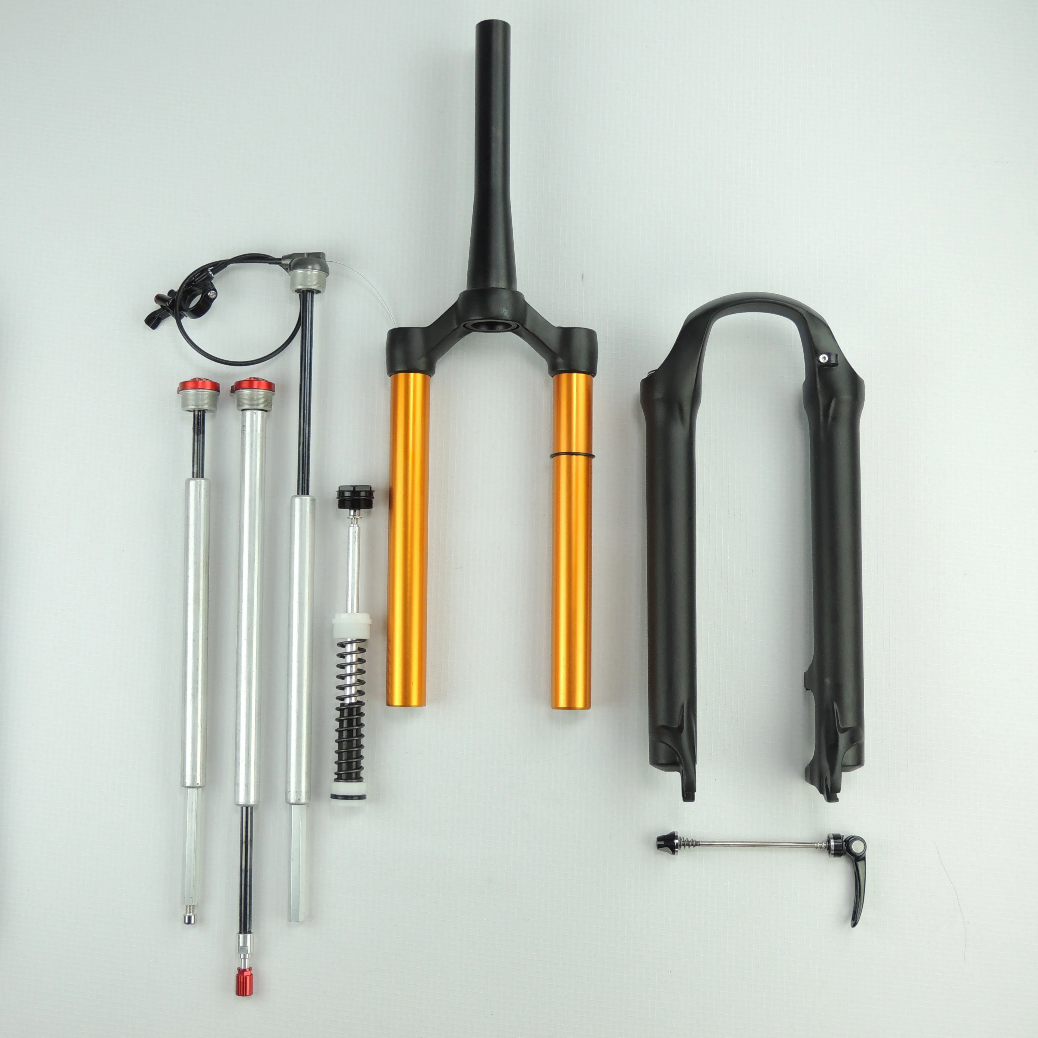 
Mountain bicycle front fork 26/27.5/29 air suspension 32MM 120MM travel 9x100mm QR performance suspension Fork 