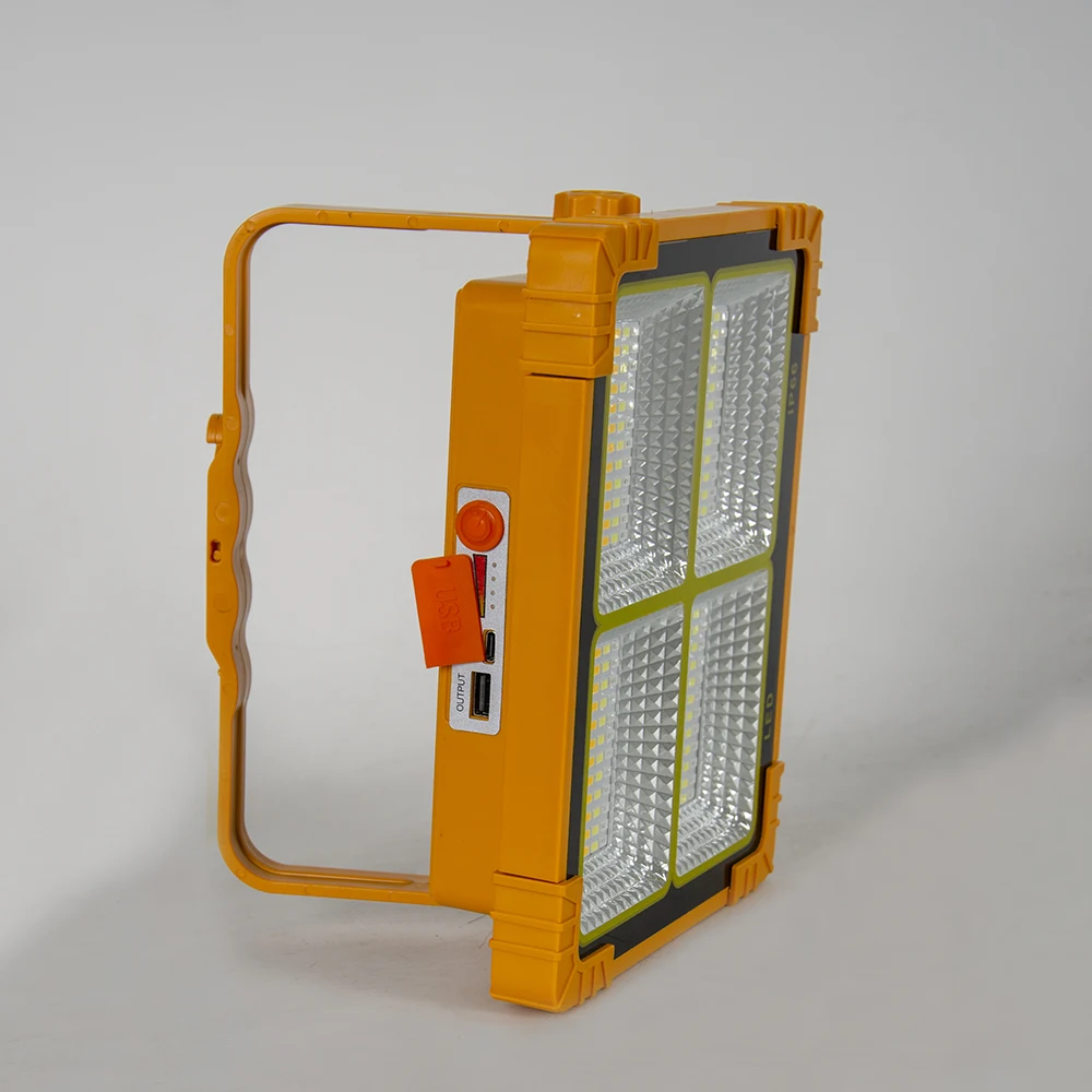 LED Camping Lamp Phone Power Bank Function Outdoor Waterproof Portable Solar Flood lights