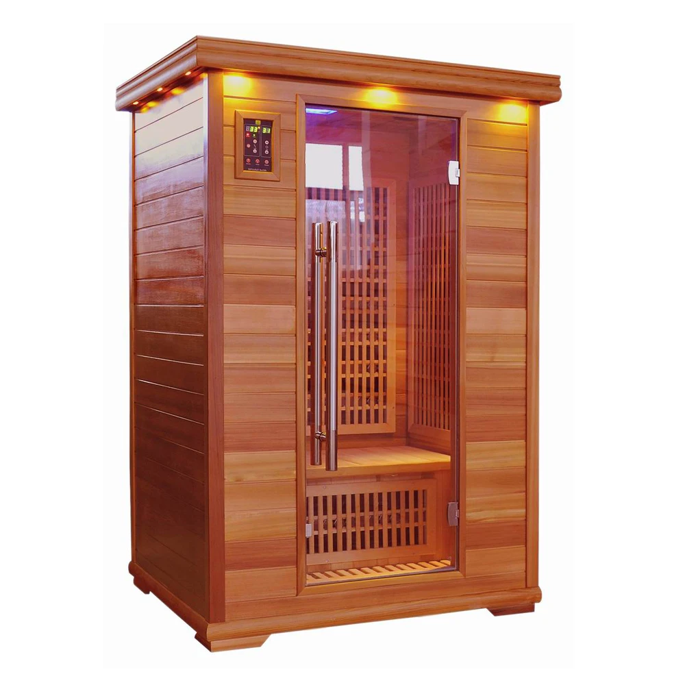 Premium quality 100% and better price Canadian hemlock Infrared Sauna  health dry sauna