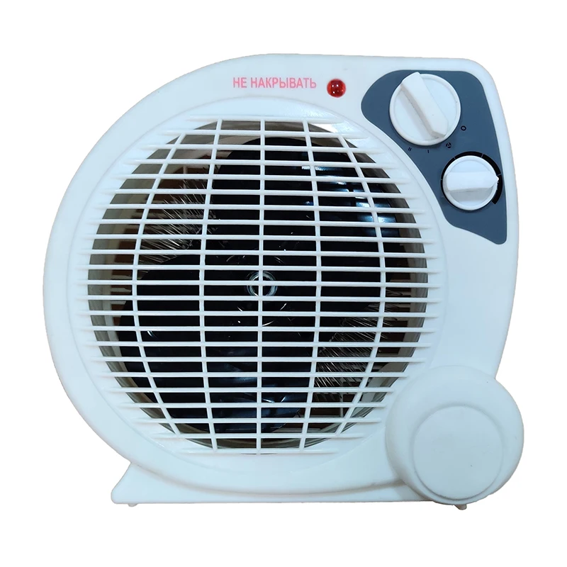 2kw flat mini electric air heater fan portable hot & cool