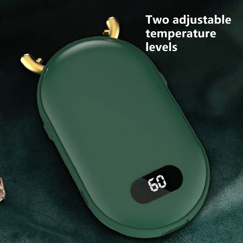Q3 2600mah portable outdoor 10w 5v 2a mini mobile hand warmer power banks