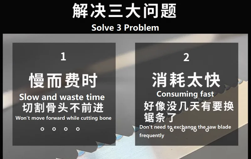 Jarvis China,Imported 112*3/4*0.022in*3T Carbon steel carcass splitting band saw blade for slaughter house,meat processing plant