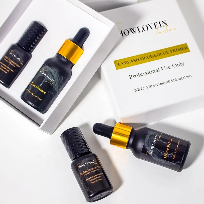 Professional Eyelash Glue Primer High Quality Lash Extension Glue Primer Custom Logo Glue Primer
