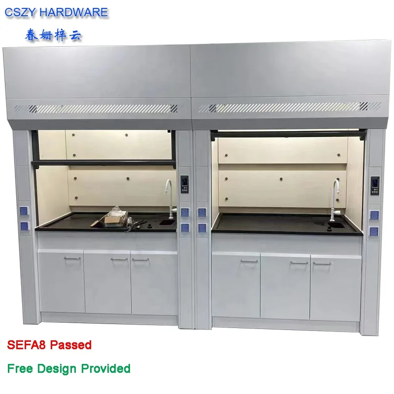Factory Price Full Steel Ductless Laboratory Fume Hood For School Lab