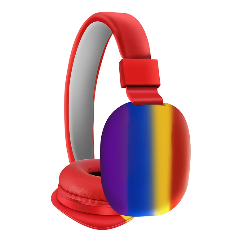 2021 HOT SALE AH-806B Kids Student wireless Headphones Kids Headphones Foldable bt 5.0  Stereo Sound with 18H Playtime