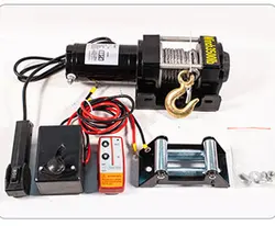 12v wire rope electric winch power 6000lbs off road winch for 4x4 cars