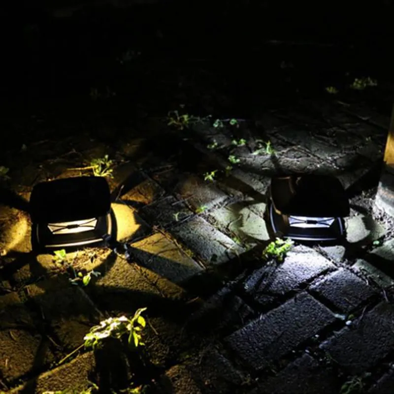 
Solar LED Post Deck Fence Cap Pillar Outdoor Lighting 