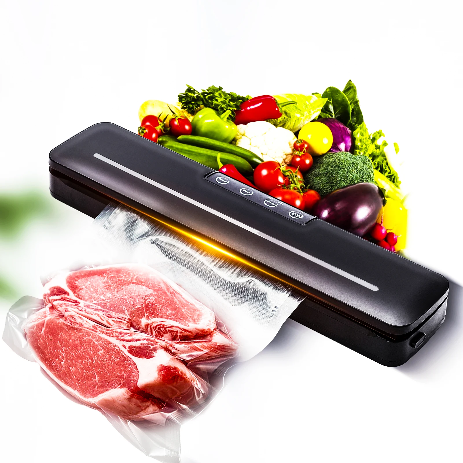 Factory supply food storage vacuum sealer use for kitchen home food vacuum sealer