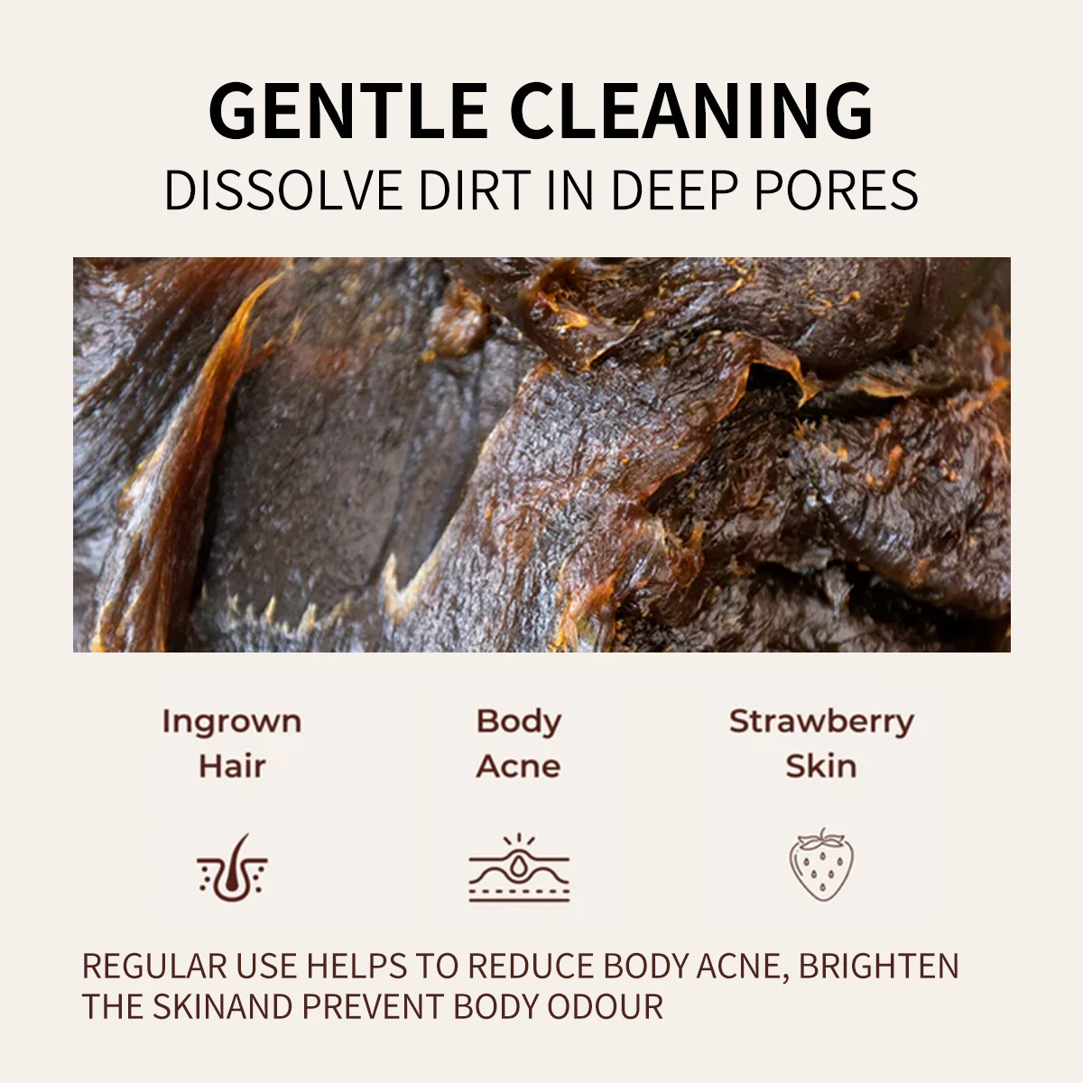 Wholesale African Black Soap With Organic Morocco Argan And Rose Body Scrub Purifying Cleansing Exfoliating OEM Custom Logo