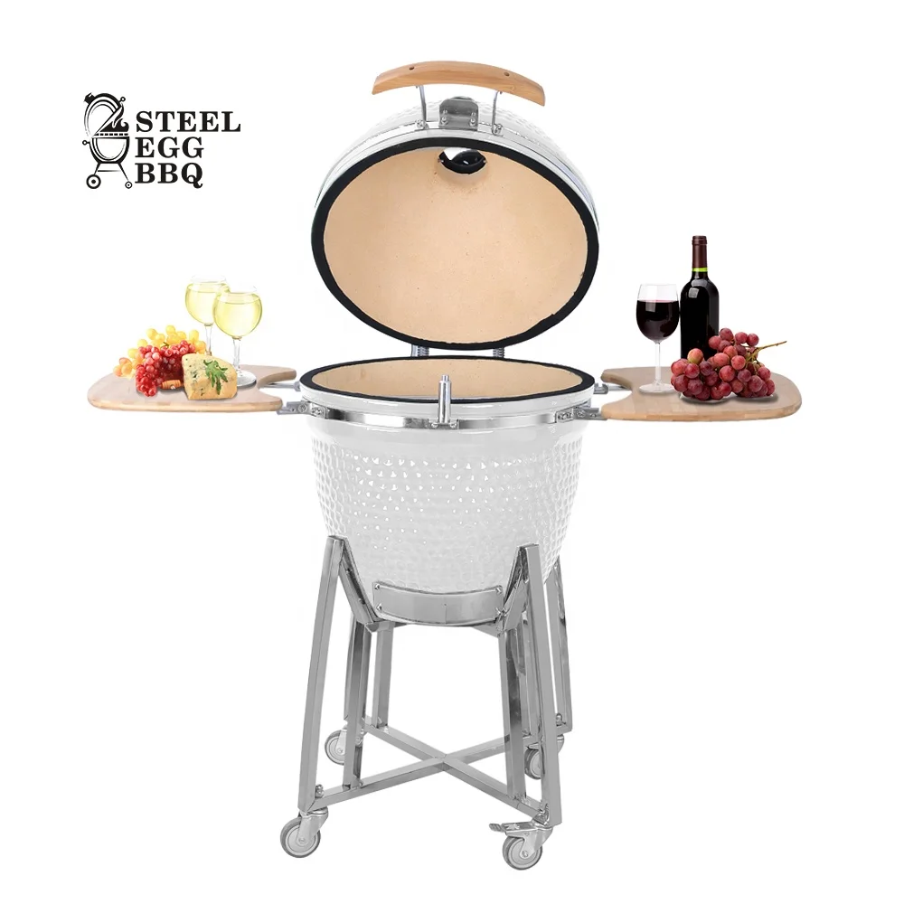SEB / STEEL EGG BBQ Charcoal Green Black Blue Red Barbecue kamado 21 ceramic bbq grill