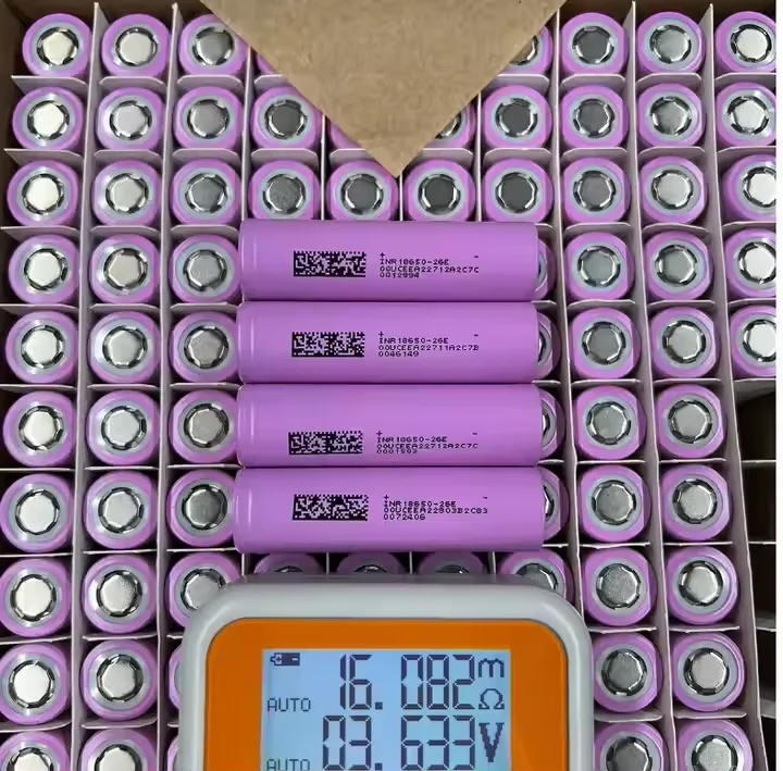 Batteries 18650 Cell battery 3.7v 2600mah 3500mah Lithium Rechargeable ICR 18650 Li ion Battery for E-bike/Scooters