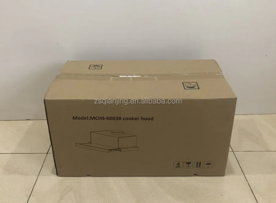 750mm wide 120V Range cooker hood tower type remote control extraction range hood