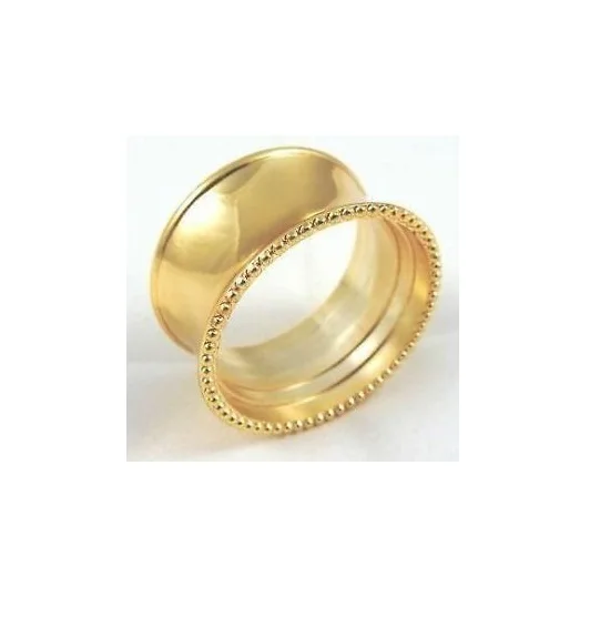 Brass Napkin Ring for Table Decoration Indoor & Outdoor Party Table Centerpiece decoration Gold Plated napkin Ring