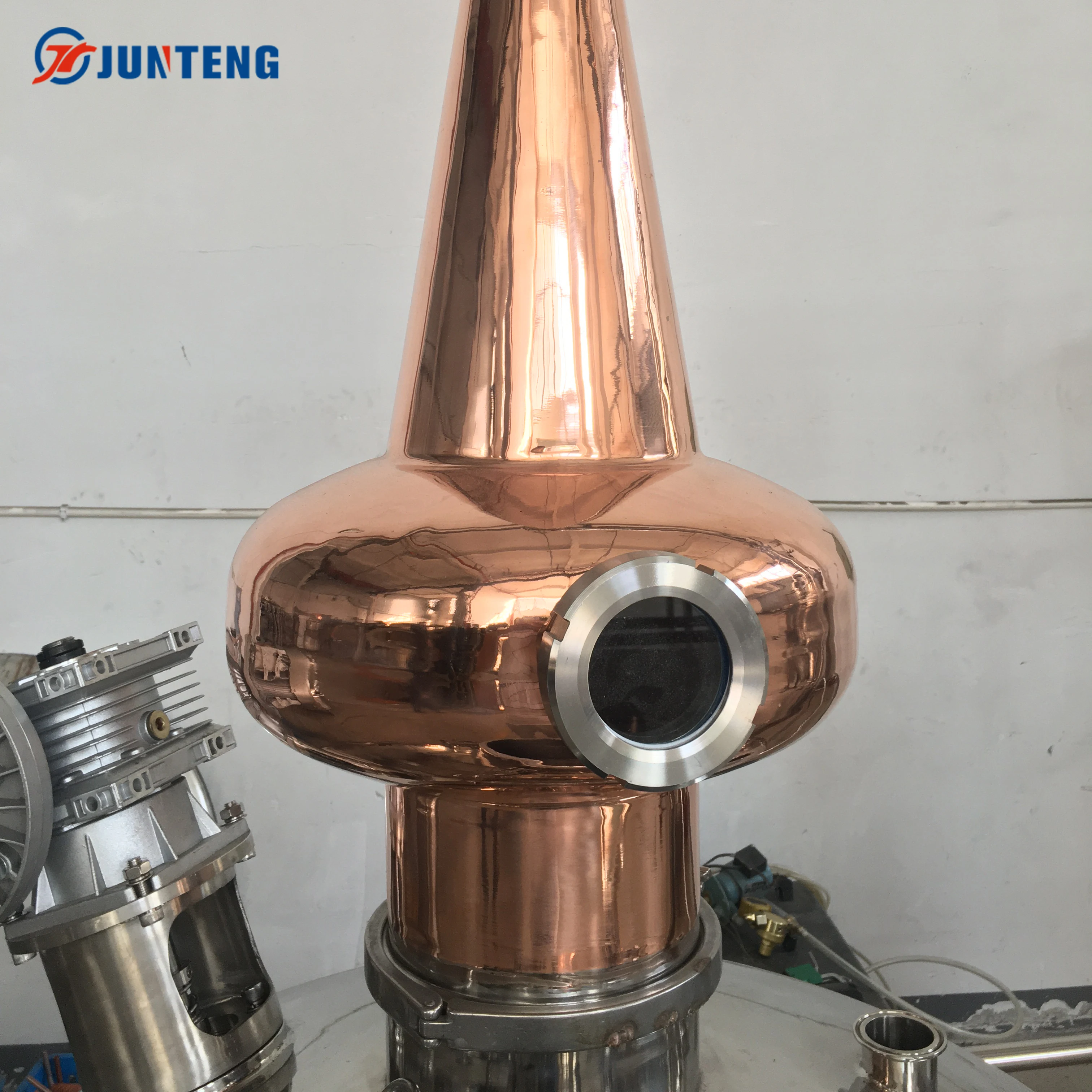 New Products Snap Up 400l Reflux Alcohol Boiler Copper Pot Commercial Distillation Whisky Still