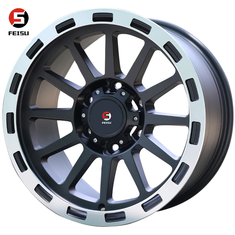 Off road 4*4 pick up alloy wheels hot design mag rims aftermarket wholesale with high quality and stable style made in china