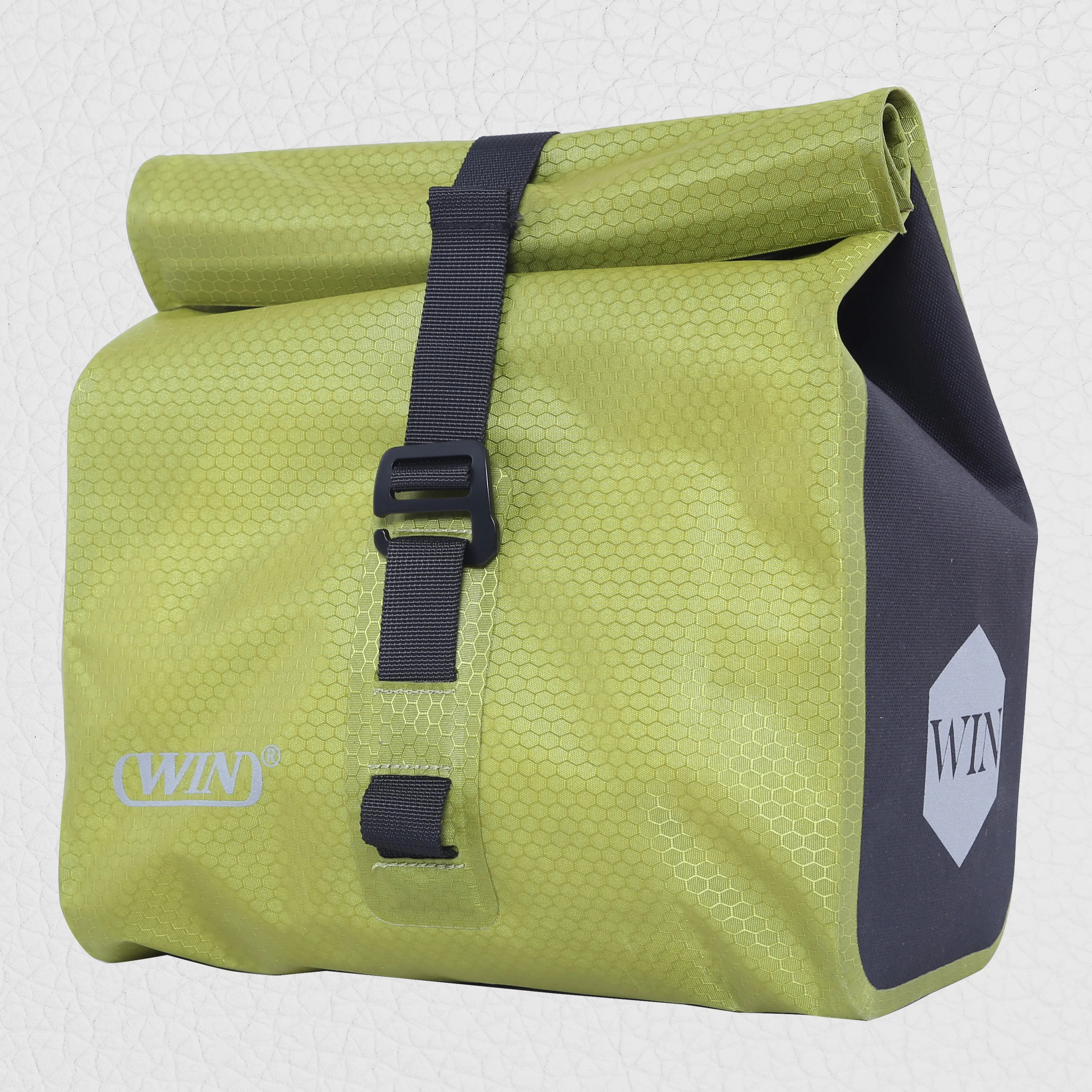 Amazon Top Roll up Bicycle Front Tube Pouch Waterproof Handlebar