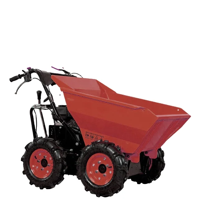 Gas power barrow 300kg 4x4 mini dumper chinese