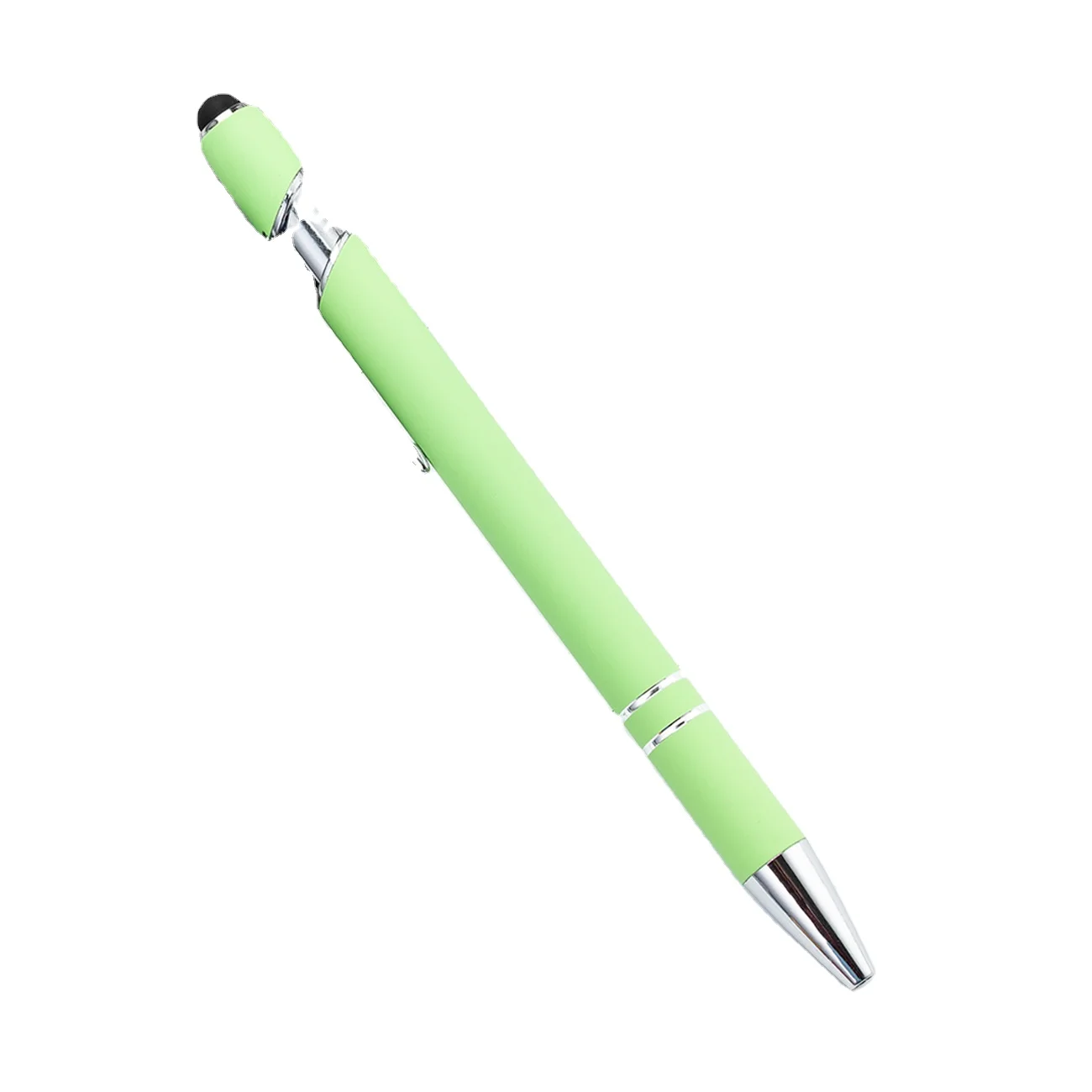 Ready To Ship Best Price Metal Stylus Pen Black Ink Retractable Pen Aluminum Material Writing Pen For Student