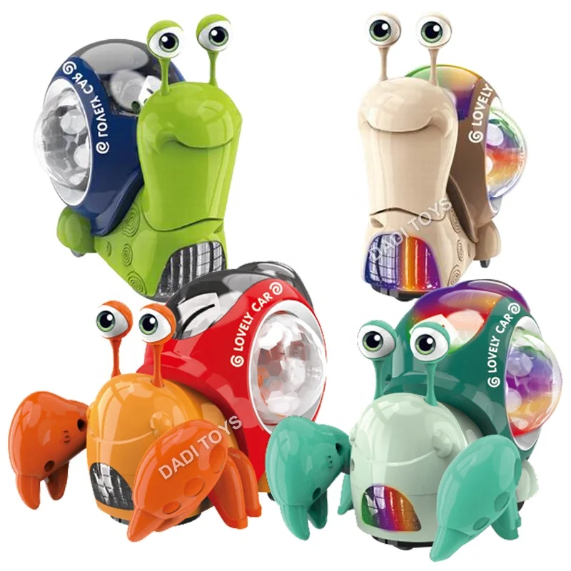 Battery Operated Flashing Musical And Light Animal Toy With Projection